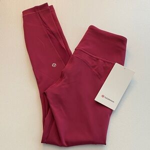 Lululemon Wunder Train Mesh Panel High Rise Tight 25” - NWT